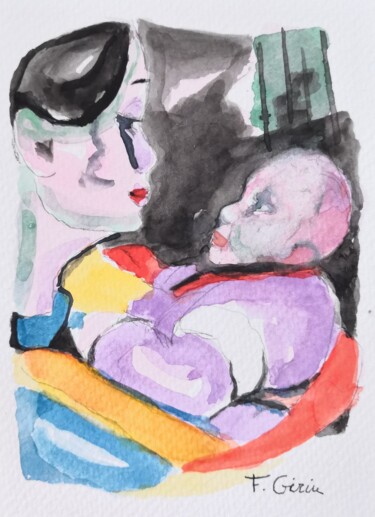 Mère et son enfant II #artistsupportpledge